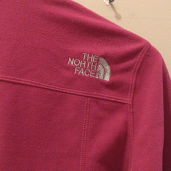 The North Face Pink Fleece Zip Up Sweater - Picture 9 of 14